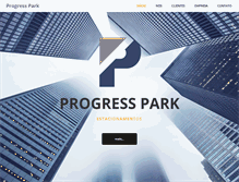 Tablet Screenshot of progresspark.com.br
